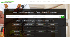 Desktop Screenshot of homeimprovementcontractors.org